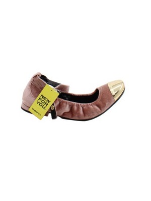 Juicy Couture flache Damenschuhe UK 3 rosa 100 % andere Ballerinas
