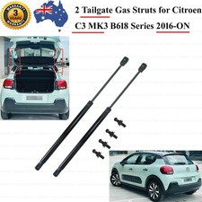 2 Rear Tailgate Boot Gas Struts for Citroen C3 III Hatch 2016-ON Lift Support