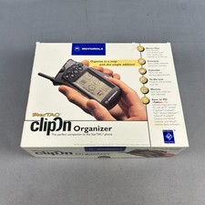 Vtg Motorola Clip-On Organizer for Motorola StarTAC Phones Contacts NO CD