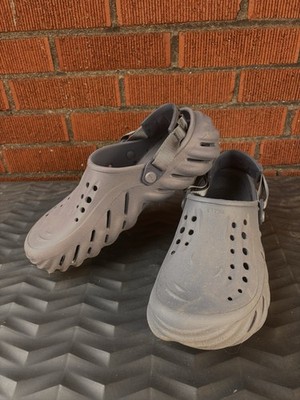 Crocs Echo Clog Men s Size 10 Storm Blue Gently Worn No Box Fast Shipping