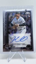 2025 Topps Chrome Jeff Criswell RC Auto #RA-JCR - Colorado Rockies