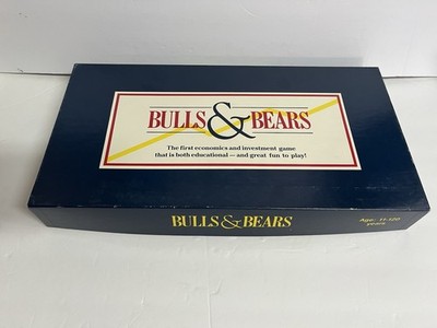 VTG 1989 Bulls and Bears Board Game by Mario Fischel Toys & Games Investments