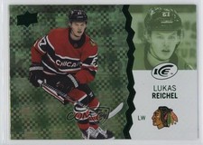 2023-24 Upper Deck Ice Green Lukas Reichel #23 0b3