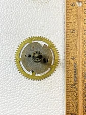 Sessions Clock Movement Strike Side 3rd Wheel (See Pics To ID Movement) (KD3246)