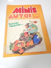 Magazine vintage miniature auto ancien, collection rétro voitures miniatures
