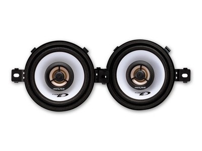 ALPINE 2-Wege Auto Koax Lautsprecher SXE-0825S - 87mm/8,7cm - 120 Watt
