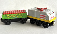 Thomas  Friends Wooden Train Fog Horn SOUND  Blasting Cap 2003 Gullane BATTERY