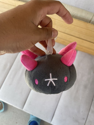 San-Ei Pokémon All Star Collection pyukumuku Plush Keychain w/ Hanging Loop