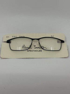 Paul Smith PS-174 AS Eyeglasses 52-15-140 Japan Black Titanium NEW