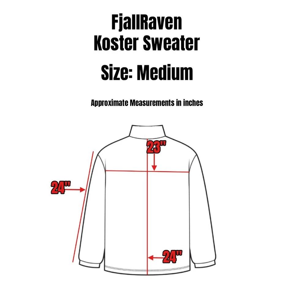 FjallRaven Koster Sweater Mens Medium Navy Wool Blend Outdoors Gorpcore Hiking - Image 2 of 4