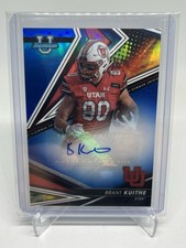 2022 Topps Bowman Chrome U Blue Refractor Brant Kuithe Utah #BA-BK /150