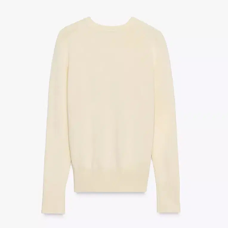 ZARA Basic Plain Knit Sweater Round Neck New Offi… - image 2