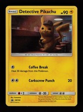 Detective Pikachu SM190 Holo Promo Sun & Moon Promo Pokemon Cards