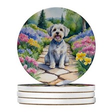 Carolines Treasures DAC6616RCS4 4 x 4 in. Dandie Dinmont Terrier Spring Path ...