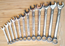 Matco Silver Eagle Tools 12 Pc. 8mm - 19mm Metric Combination Wrench Set Mint