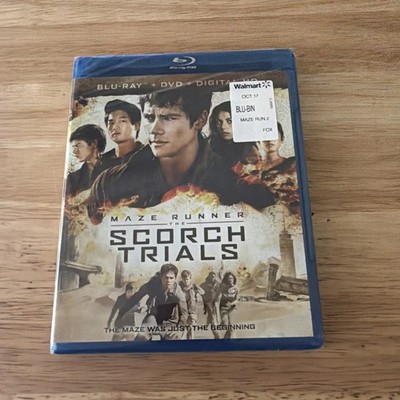 Maze Runner: the Scorch Trials (Blu-ray, 2015) NEW