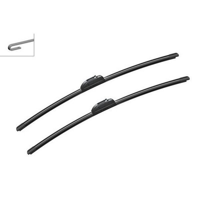 Bosch AeroTwin Retrofit Front Windscreen Wiper Blade 60/60cm AR609S - Set of 2