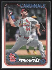 Ryan Fernandez 2024 Topps Update #US111 RC St. Louis Cardinals