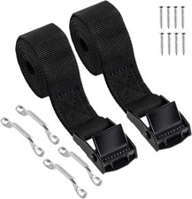 1" x 4ft Battery Tie Down Straps for Boats,Battery Hold Down with Cam Buckle,Sta