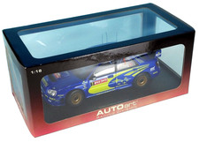 AUTOart Racing 1/18 Subaru Impreza WRC 2004 Petter Solberg Rally Japan