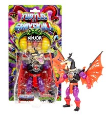 Turtles of Grayskull Ninjor Devious Dragon  6  Figure Mint on Card