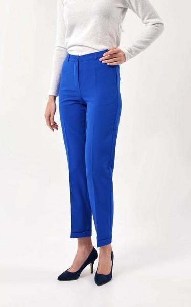 Women Hobbs Trousers Navy 36 / S / 44