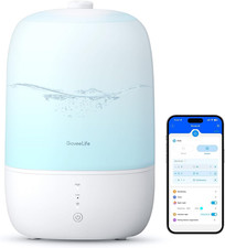 Smart Humidifiers for Bedroom, 3L Top Fill Cool Mist Humidifier
