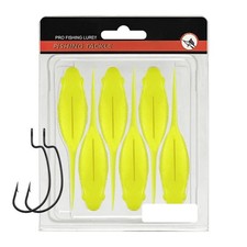 Lifelike Tadpole Design 6pcs Long Tailed Fake Bait for Successful Fishing