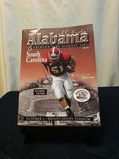 Alabama Crimson Tide Football Program 2004 South Carolina Evan Mathis Vintage