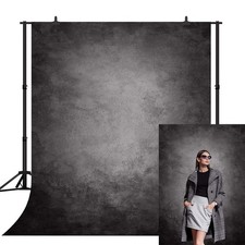 Retro Abstract Gray Portrait Backdrop 5x7ft Newborn Baby Photo Background