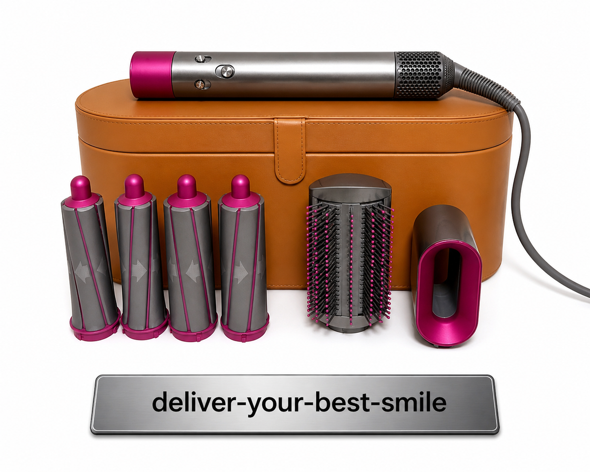 ヘアドライヤー Dyson Airwrap HS01 complete Dyson Airwrap Complete HS01 Hair Styler Curling Dryer 1200W AC100V