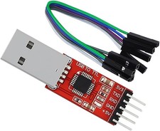 2 Pack USB to TTL UART Converter Modules Compatible with Windows Mac Linux