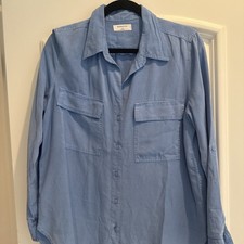 Aritzia Babaton M Womens Shirt Blue