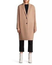 AllSaints Anya wool blend coat