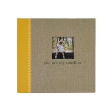 New View Gifts "You Are My Sunshine" Yellow Heart Photo Album, Holds 80-4"x6"...