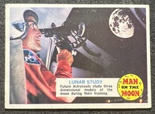 1969 TOPPS MAN ON THE MOON #22A VG WRINKLES