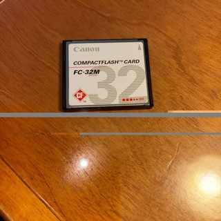 Canon Compactflash Memory Card FC 32M 32MB Camera 2004 Tested Working