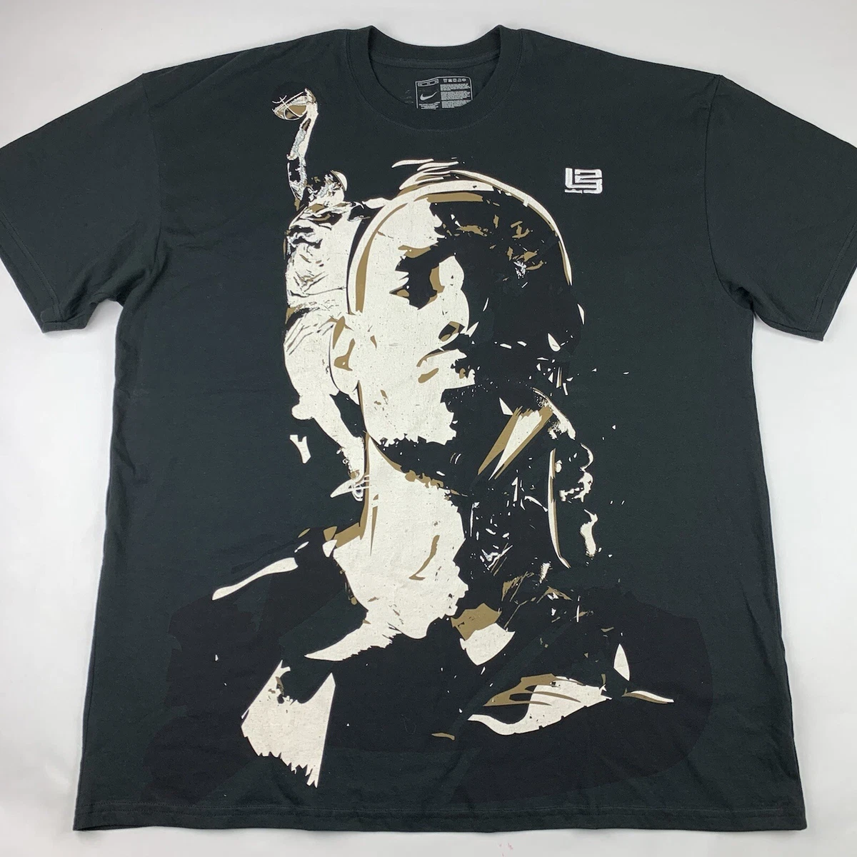 Nike Y2K Lebron James Big Face Graphic T Shirt Mens 2XL