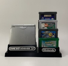 Game Boy Advance SP for Protective Case  9 Game's - DISPLAY ONLY Customize 