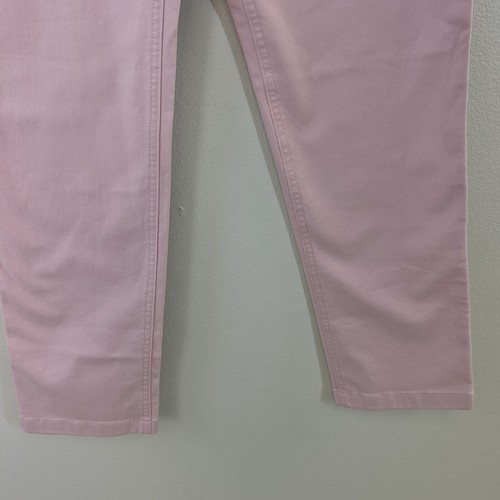 J Crew Crewcuts Pants Girls 14 High Rise Girlfriend Chino Pink Classic Preppy - Picture 7 of 15