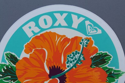 HAWAII ROXYアンティークポスター ROXY Orange Flowers Girls Aloha Hawaii OG Surfboards RX1