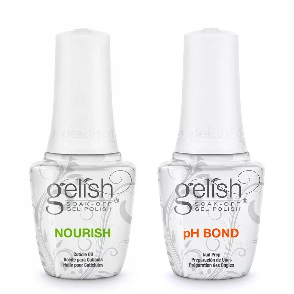 HARMONY Gelish pH Bond Dehydrator (Prep)+ Nourish Cuticle Oil 0.5oz