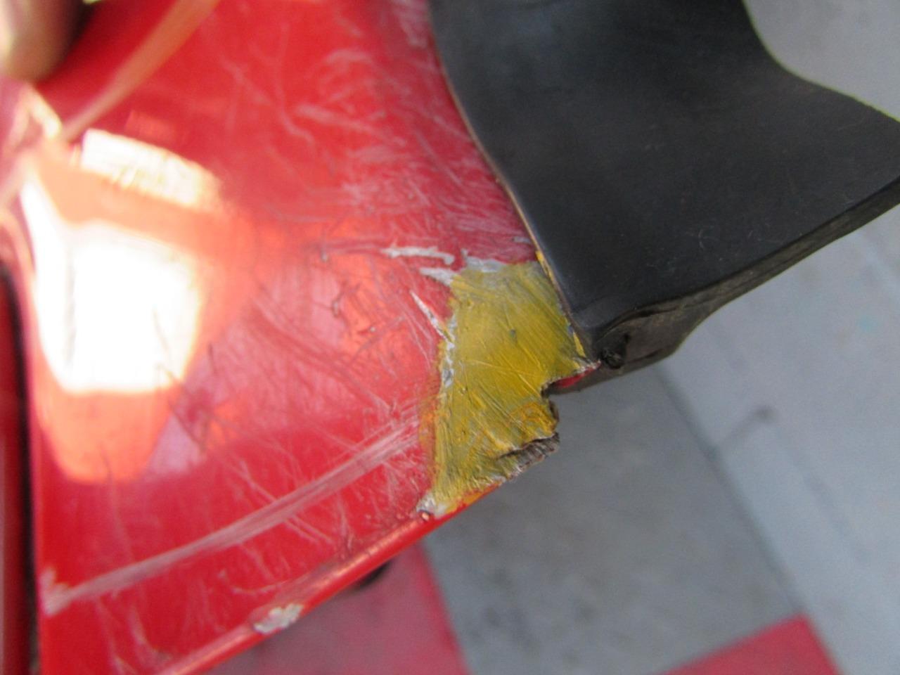Ferrari 360 Spider Drivers Door Shell LH Red *Repairable Damage*
