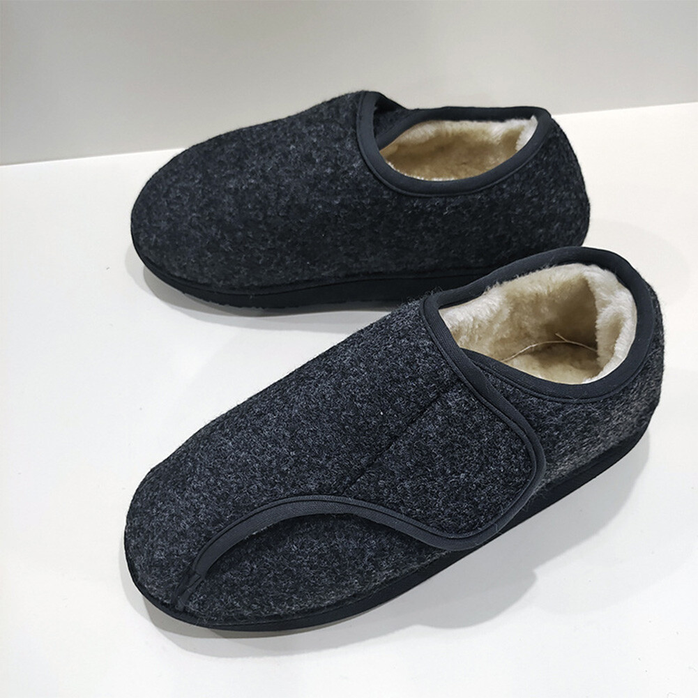 SAOLA Scarpe da casa uomo donna suola antiscivolo casa passeggio per piedi gonfi