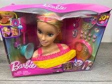 Barbie Totally Hairstyling Doll Head & 20+ Accessories, Color DAMAGED BOX
