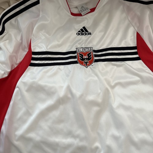 Freddy Adu Adidas MLS DC United MLS Fußball Trikot 2004 RAR VINTAGE GR XL signiert - Bild 1 von 11