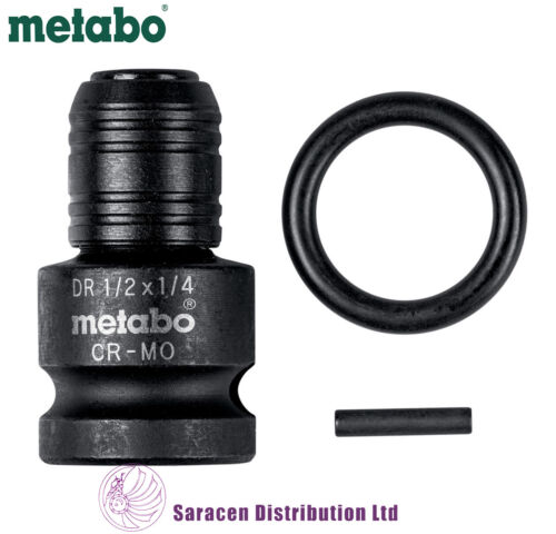 METABO 1/2in SQUARE DRIVE TO 1/4in HEX IMPACT ADAPTOR - 628837000 - Picture 1 of 1