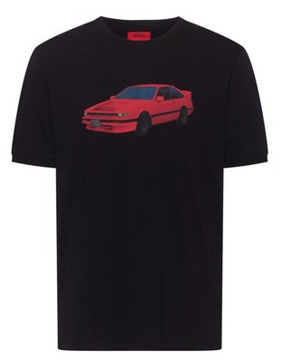 hugo boss black and red t shirt