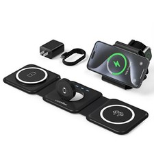 3 in 1 Wireless Charging Station for Apple Devices Fast and Safe Desk Charger