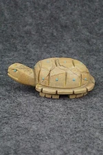 Tortoise Turtle Zuni Fetish Carving - Douglas Martza